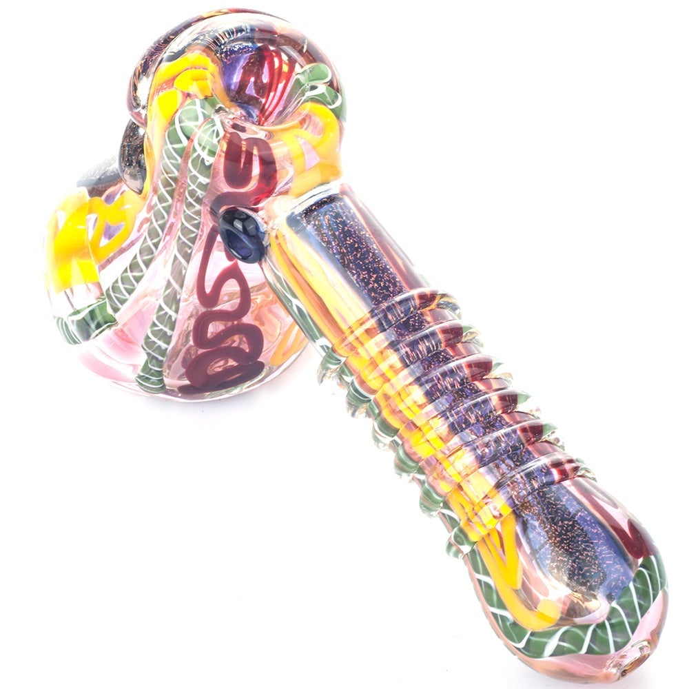 Fumed_Glass_Hammer_Bubbler_w_Milli_Scheme_-_Glass_Weed_Pipes_For_Sale_-_Puffing_Bird_-_Online_Headshop_-_Free_Shipping_3 Fumed Glass Hammer Bubbler w/ Milli Scheme