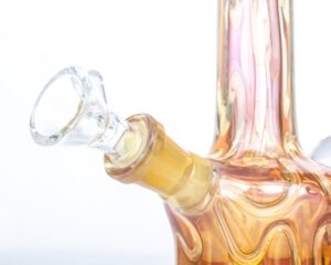 6" Fumed Extra Thick Mini Dab Rig