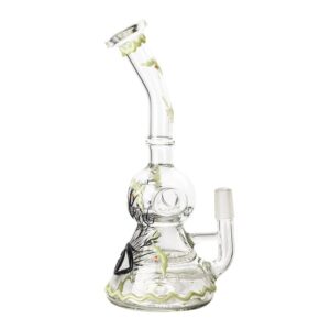 8" Honeycomb Dab Rig w/ Eye Pattern