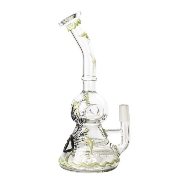 8" Honeycomb Dab Rig w/ Eye Pattern