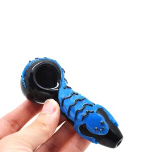Gecko Glass Spoon Pipe