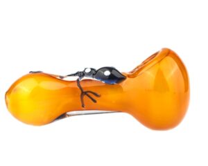 Gecko Themed Heady Spoon Pipe