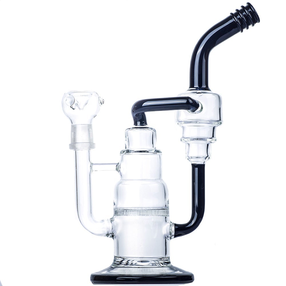 Glass_Bongs_For_Sale_-_Pyramid_Honeycomb_Percolator_Glass_Water_Pipes_Dab_Rigs_-_Puffing_Bird_-_Online_Headshop_3 Recycler Double Chamber Glass Bong