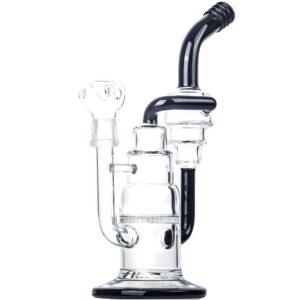 Recycler Double Chamber Glass Bong