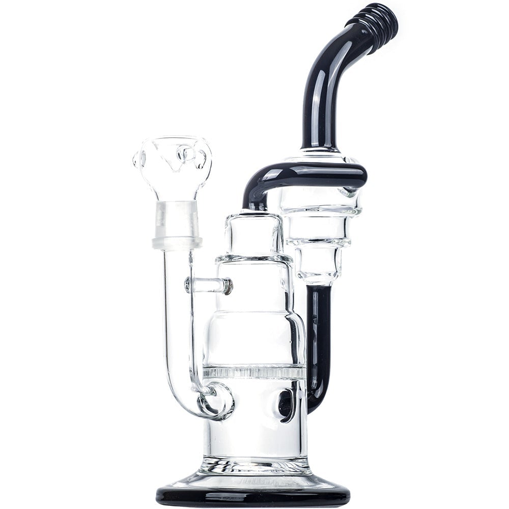 Glass_Bongs_For_Sale_-_Pyramid_Honeycomb_Percolator_Glass_Water_Pipes_Dab_Rigs_-_Puffing_Bird_-_Online_Headshop_6 Recycler Double Chamber Glass Bong