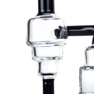 Recycler Double Chamber Glass Bong