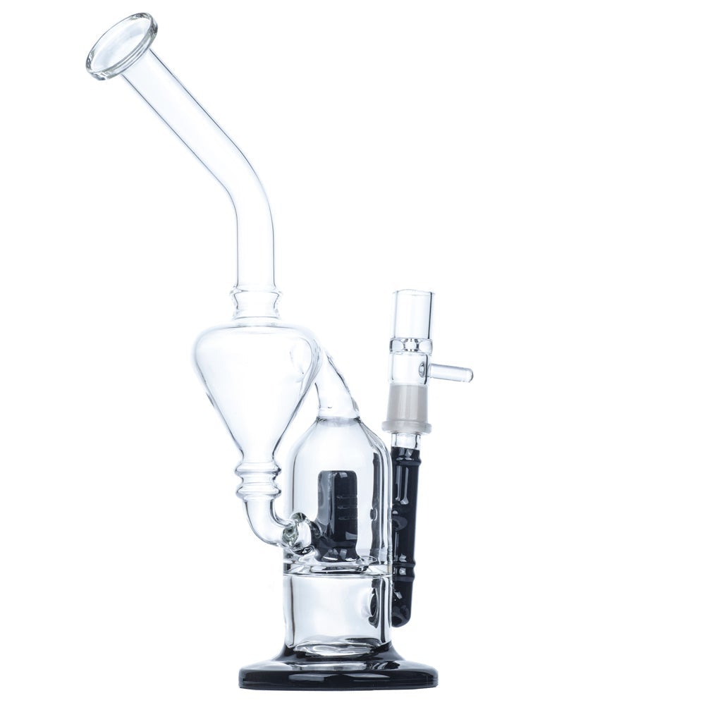 Glass_Bongs_For_Sale_-_Vortex_Recycler_dab_rig_-_puffing_bird_-_online_headshop_4 9" Dual Chamber Vortex Glass Bong