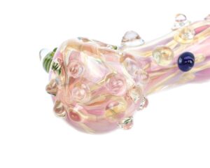 Horn Fumed Glass Pipe