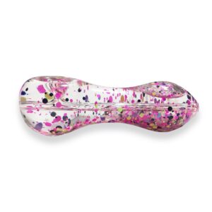 Sparkly Glitter Glass Pipe (Random Color)