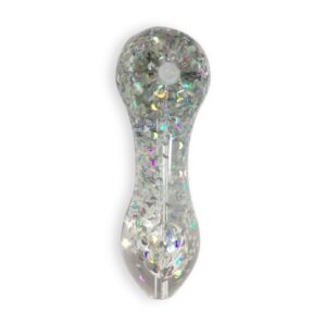 Sparkly Glitter Glass Pipe (Random Color)