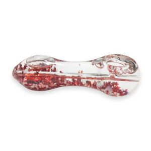 Sparkly Glitter Glass Pipe (Random Color)