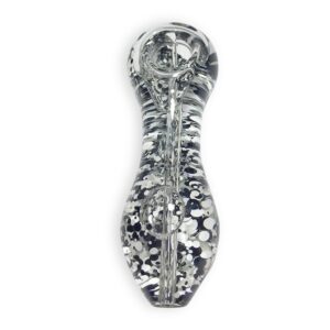 Sparkly Glitter Glass Pipe (Random Color)
