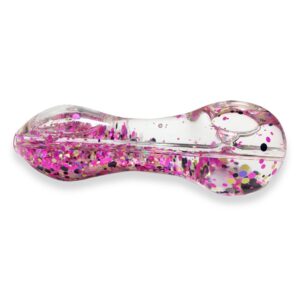 Sparkly Glitter Glass Pipe (Random Color)
