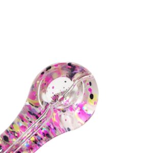 Sparkly Glitter Glass Pipe (Random Color)