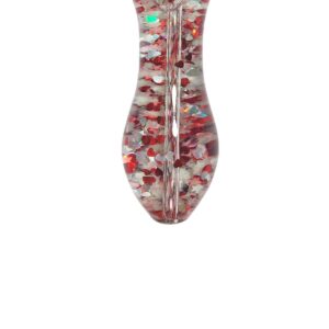 Sparkly Glitter Glass Pipe (Random Color)