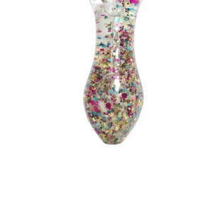 Sparkly Glitter Glass Pipe (Random Color)