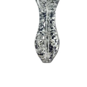 Sparkly Glitter Glass Pipe (Random Color)