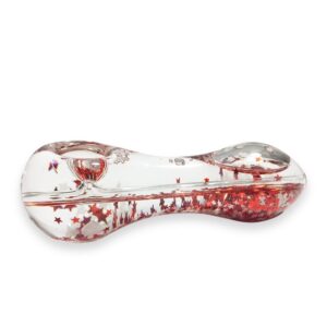 Sparkly Glitter Glass Pipe (Random Color)
