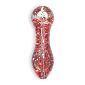 Sparkly Glitter Glass Pipe (Random Color)