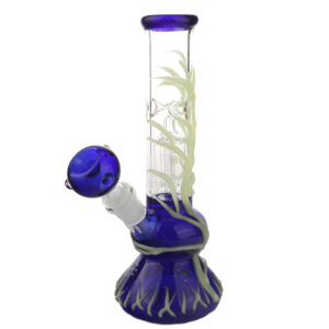 10" Glow-In-The-Dark Beaker Bong