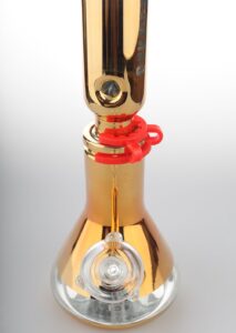 12" Golden Two Part Travel Beaker Bong