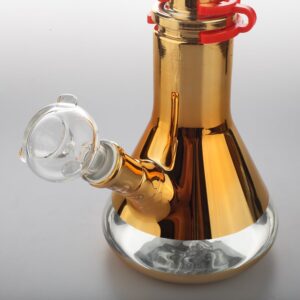 12" Golden Two Part Travel Beaker Bong