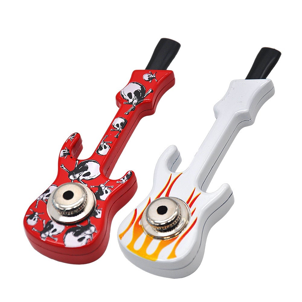 Guitar_Theme_Novelty_Pipe_-_Glass_Pipes_For_Sale_-_420_Gifts_-_Puffing_Bird_-_Online_Headshop_6 Guitar Theme Novelty Pipe (Random Color)