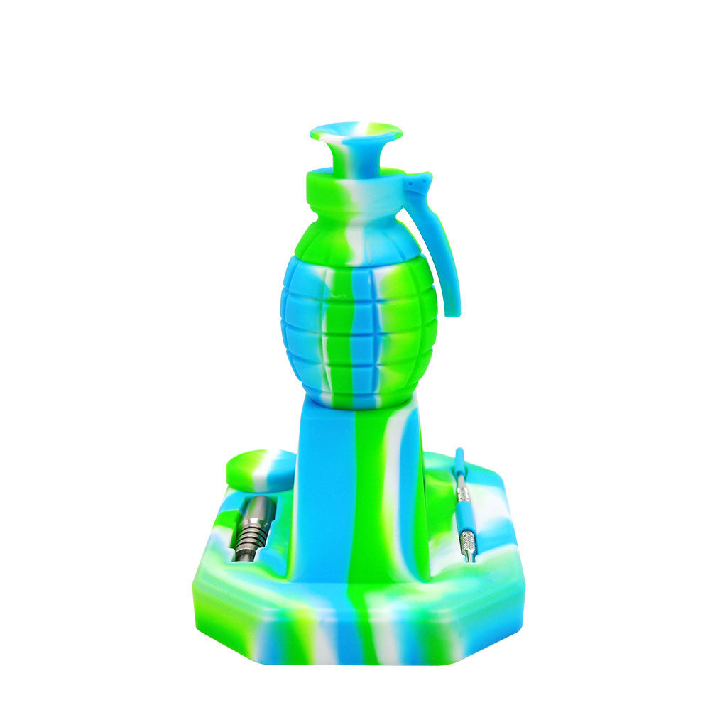 Hand Grenade Silicone Dab Straw