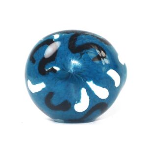 Handmade Strips Glass Pipe (Random Color)