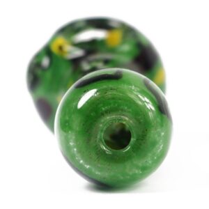 Handmade Strips Glass Pipe (Random Color)