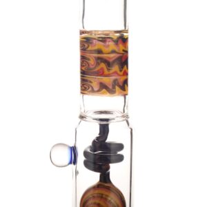 Heady-Perc-Glass-Bong-Puffing-Bird-Best-Online-Headshop-Perc-Detailed 18" Heady Perc Two Part Beaker Bong