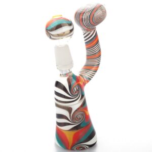 5" Heady Swirl Patent Mini Dab Rig