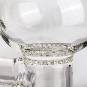 HoneycombBeakerGlassBongForSaleBestSmokeShopFreeShipping_4 11" Honeycomb Straight Tube Glass Bong