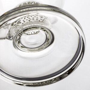 HoneycombBeakerGlassBongForSaleBestSmokeShopFreeShipping_5 11" Honeycomb Straight Tube Glass Bong