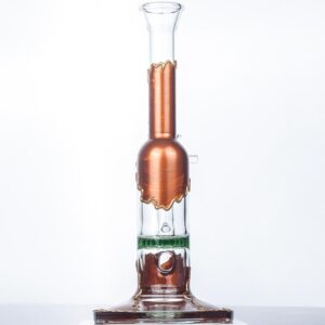 Honeycomb_perc_bong_-_straight_tube_bongs_for_sale_-_puffing_bird_3 9" Straight Tube Honeycomb Bong
