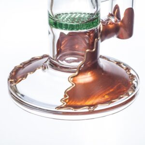 Honeycomb_perc_bong_-_straight_tube_bongs_for_sale_-_puffing_bird_7 9" Straight Tube Honeycomb Bong