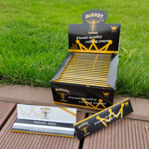 Hornet Black Kingsize 110mm Rolling Paper 5 Booklets