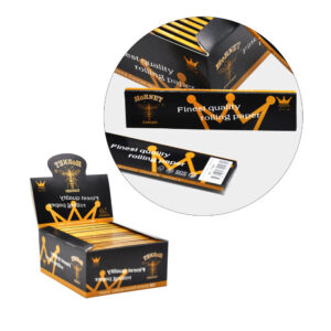 Hornet Black Kingsize 110mm Rolling Paper 5 Booklets
