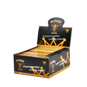 Hornet Black Kingsize 110mm Rolling Paper 5 Booklets