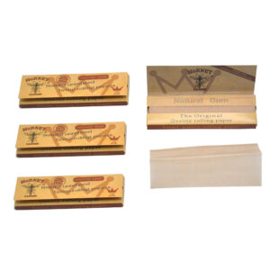 Hornet Brown Slim Organic Hemp Rolling Paper 5 Booklets
