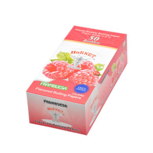 HornetFrambuesaFlavorSmokeRollingPaper5BookletsFreeShipping_1 Hornet Frambuesa Flavor Rolling Paper 5 Booklets