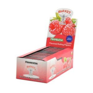 HornetFrambuesaFlavorSmokeRollingPaper5BookletsFreeShipping_2 Hornet Frambuesa Flavor Rolling Paper 5 Booklets