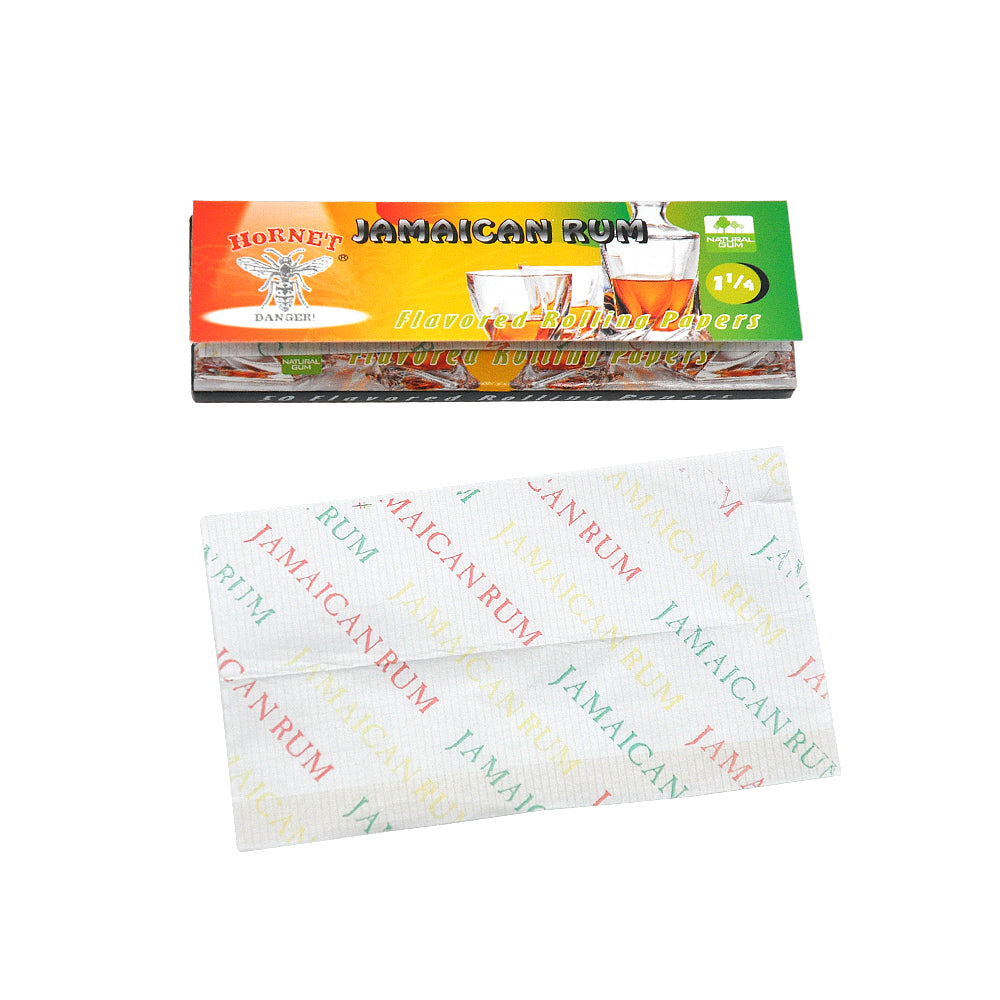 HornetJamaicaRumFlavorRollingPaper5BookletsFreeShipping_1 Hornet Jamaica Rum Flavor Rolling Paper 5 Booklets