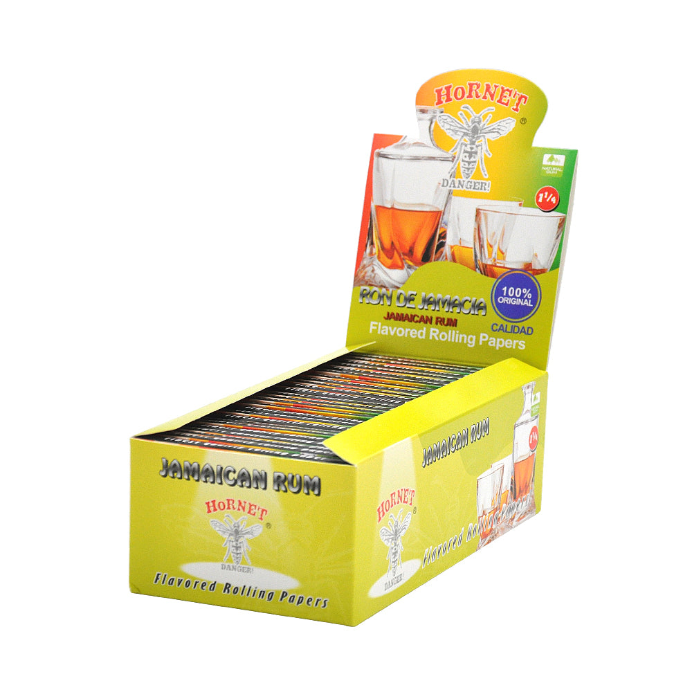 HornetJamaicaRumFlavorRollingPaper5BookletsFreeShipping_3 Hornet Jamaica Rum Flavor Rolling Paper 5 Booklets
