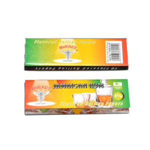 HornetJamaicaRumFlavorRollingPaper5BookletsFreeShipping_7 Hornet Jamaica Rum Flavor Rolling Paper 5 Booklets