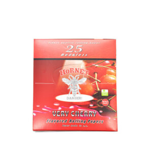 Hornet Kingsize Cherry Flavored Rolling Paper 5 Booklets