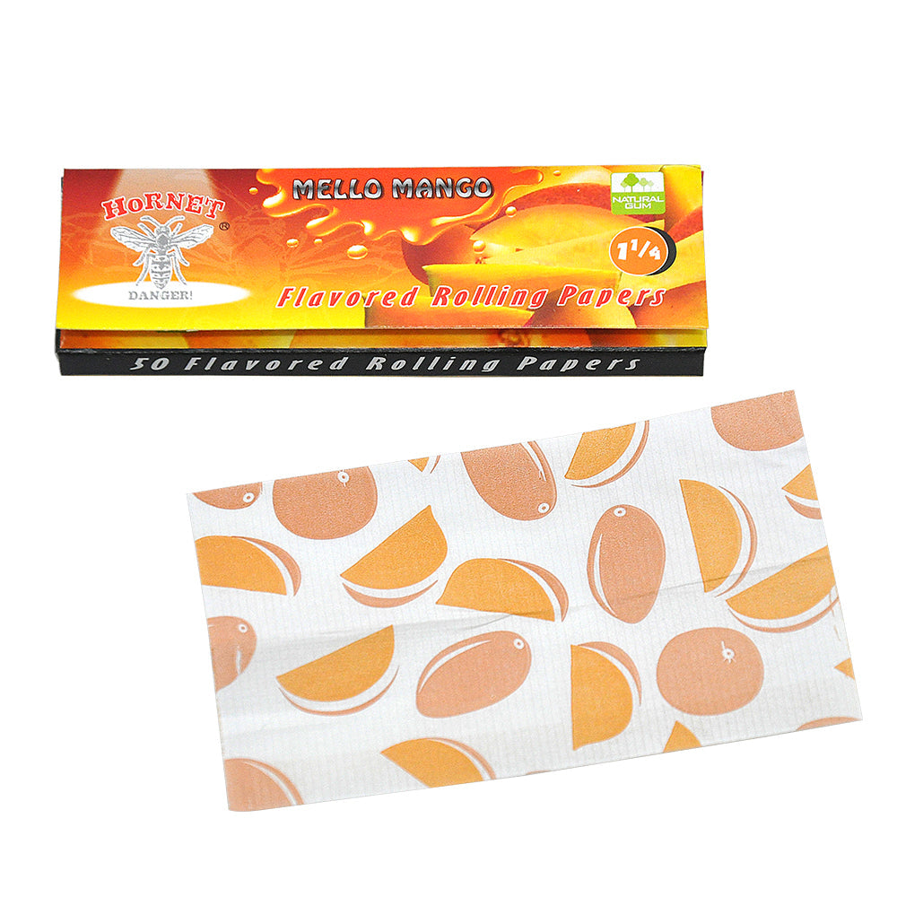 HornetMangoFlavorRollingPaper5BookletsForSaleFreeShipping_5 Hornet Mango Flavor Rolling Paper 5 Booklets