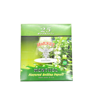 Hornet Menthol Flavored Rolling Paper 5 Booklets