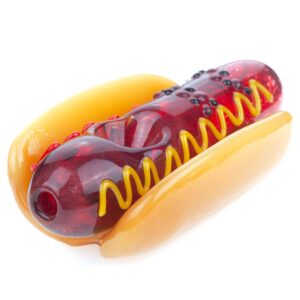 Hot Dog Glass Pipe