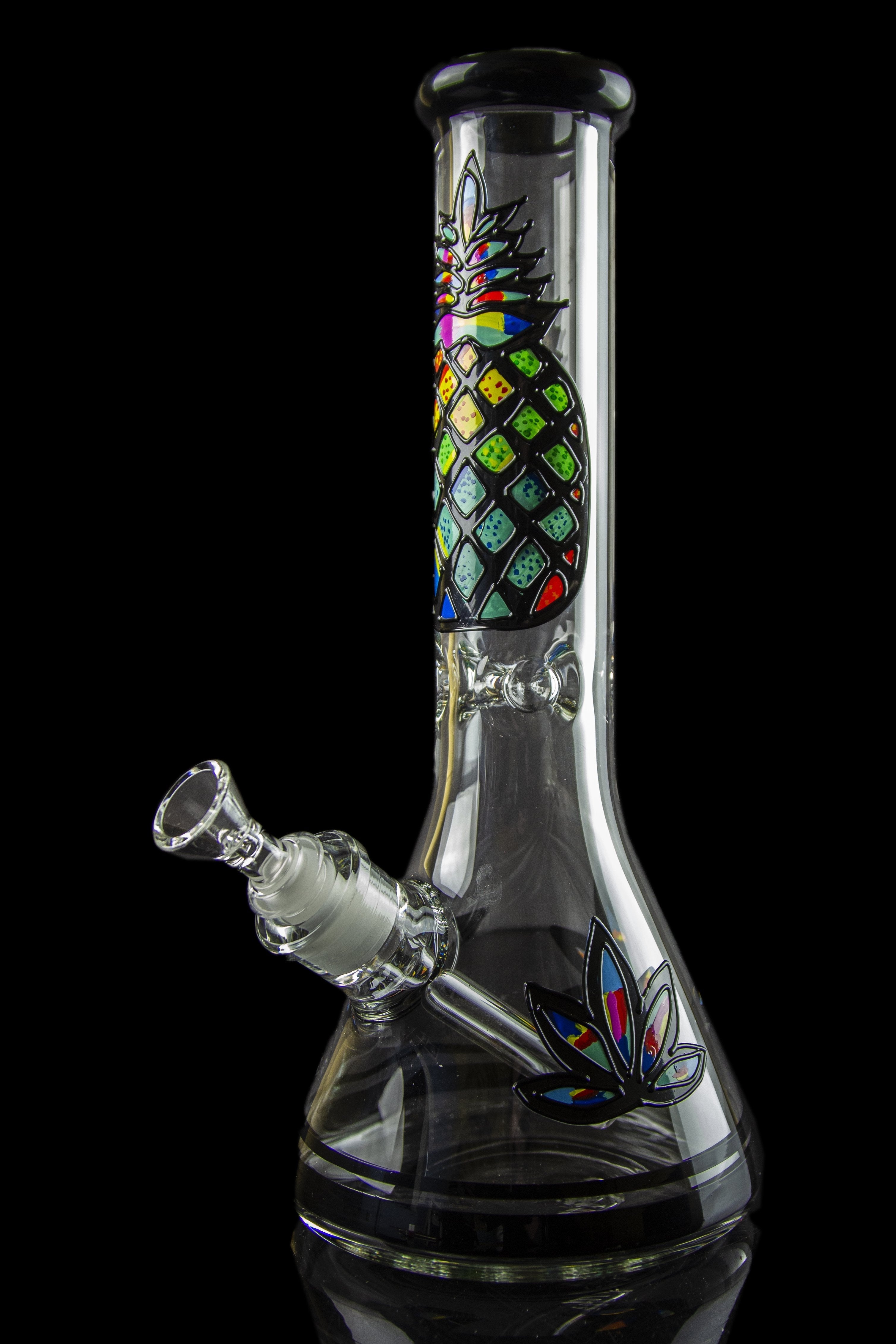 IMG_3483 Psychedelic Pineapple Beaker Bong